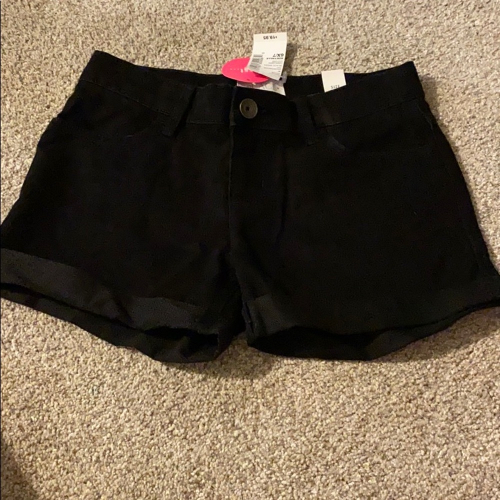 Black shorts